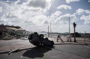 Marigot in Sint Maarten na Orkaan Irma